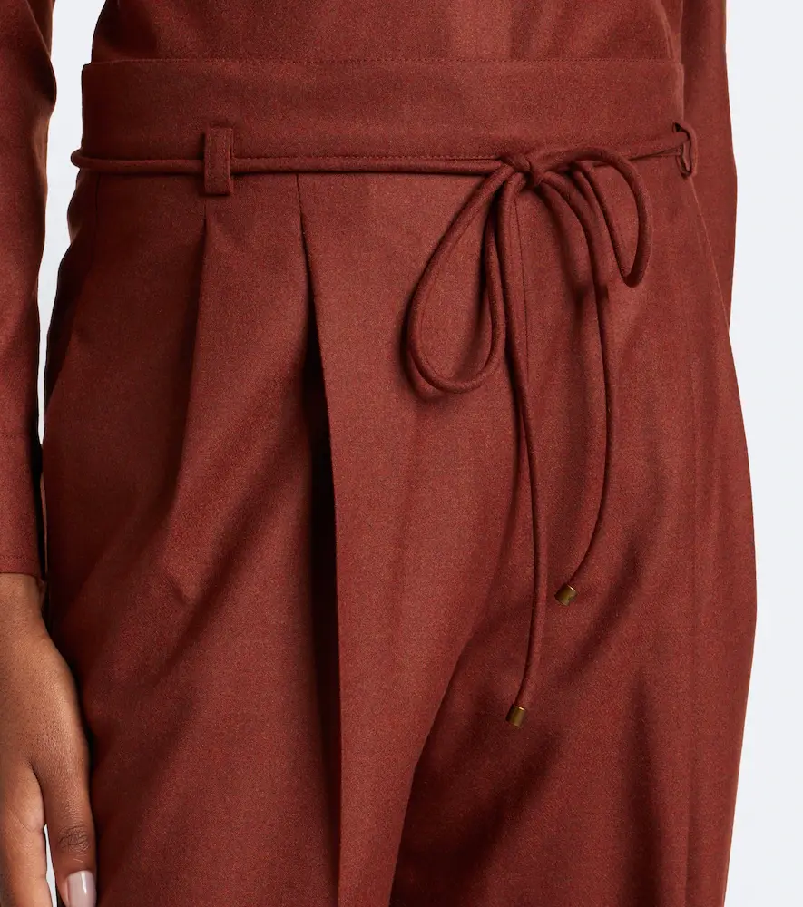 Max Mara Cashmere-blend straight pants | Thumbnail 5 Max Mara Cashmere-blend straight pants | Thumbnail 5