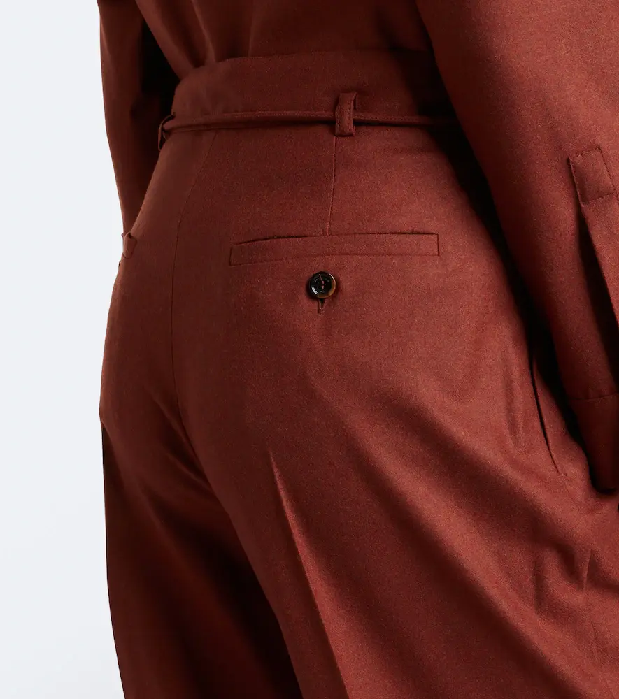 Max Mara Cashmere-blend straight pants | Thumbnail 6 Max Mara Cashmere-blend straight pants | Thumbnail 6