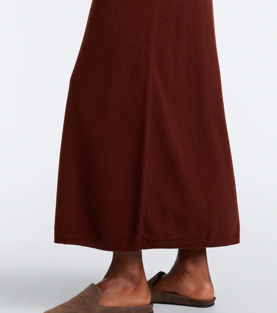 Max Mara Belted cashmere maxi skirt | Thumbnail 6 Max Mara Belted cashmere maxi skirt | Thumbnail 6