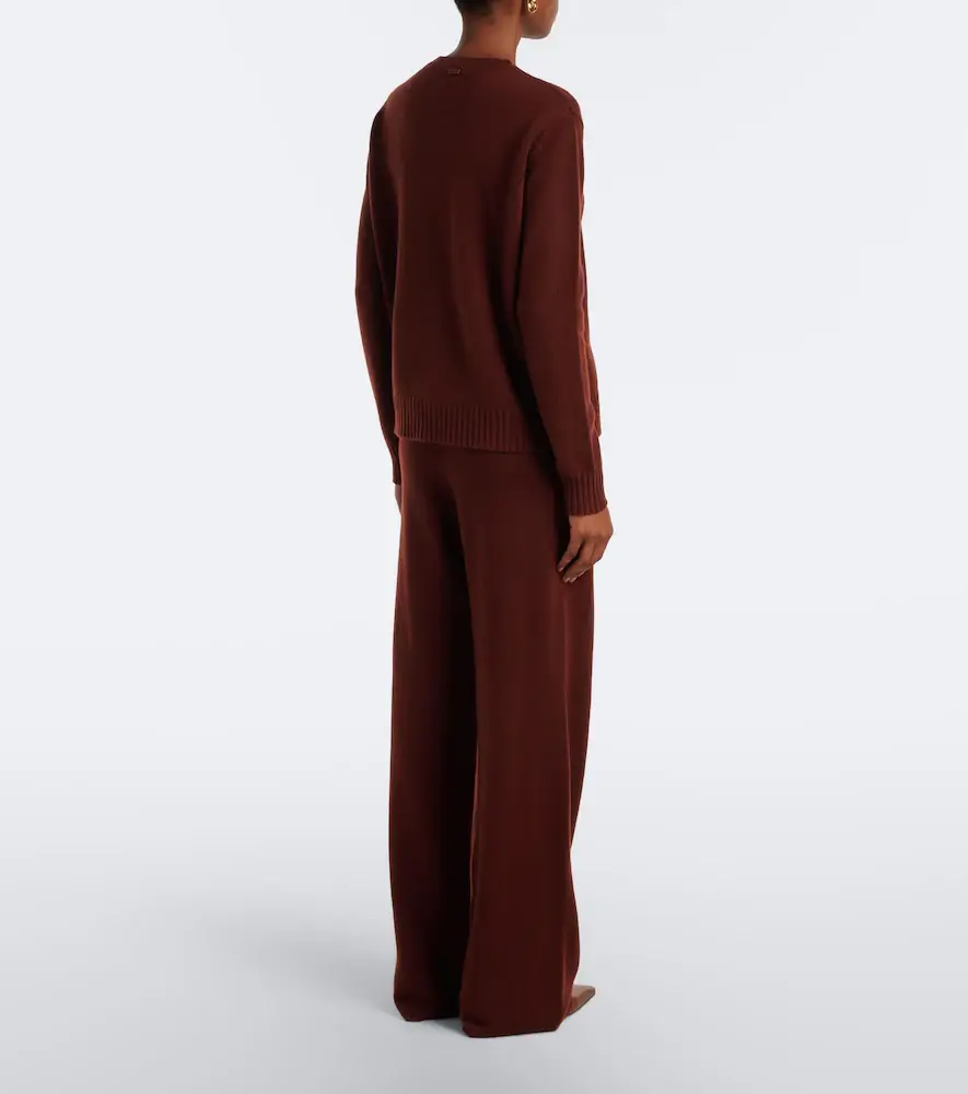Max Mara Cashmere wide-leg pants | Thumbnail 4 Max Mara Cashmere wide-leg pants | Thumbnail 4