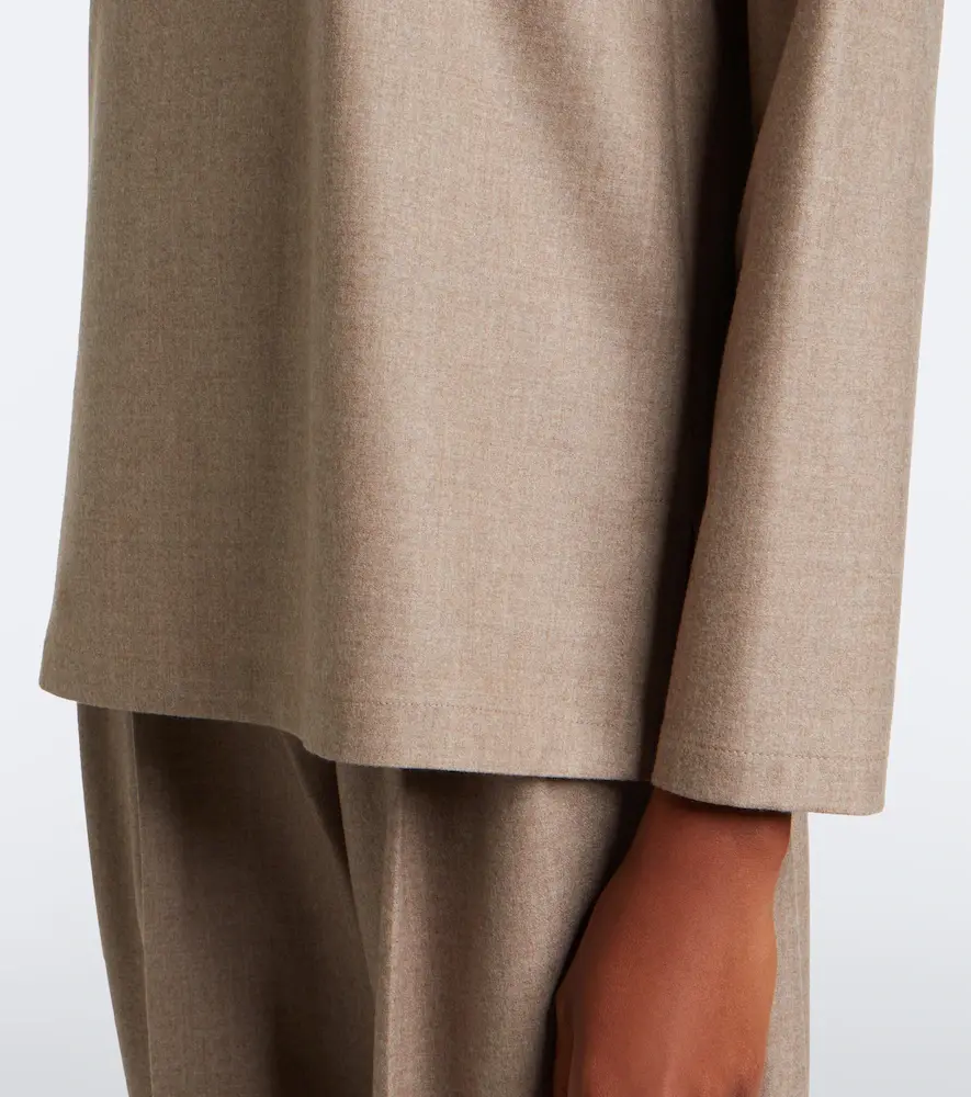 Max Mara Cashmere-blend top | Thumbnail 4 Max Mara Cashmere-blend top | Thumbnail 4