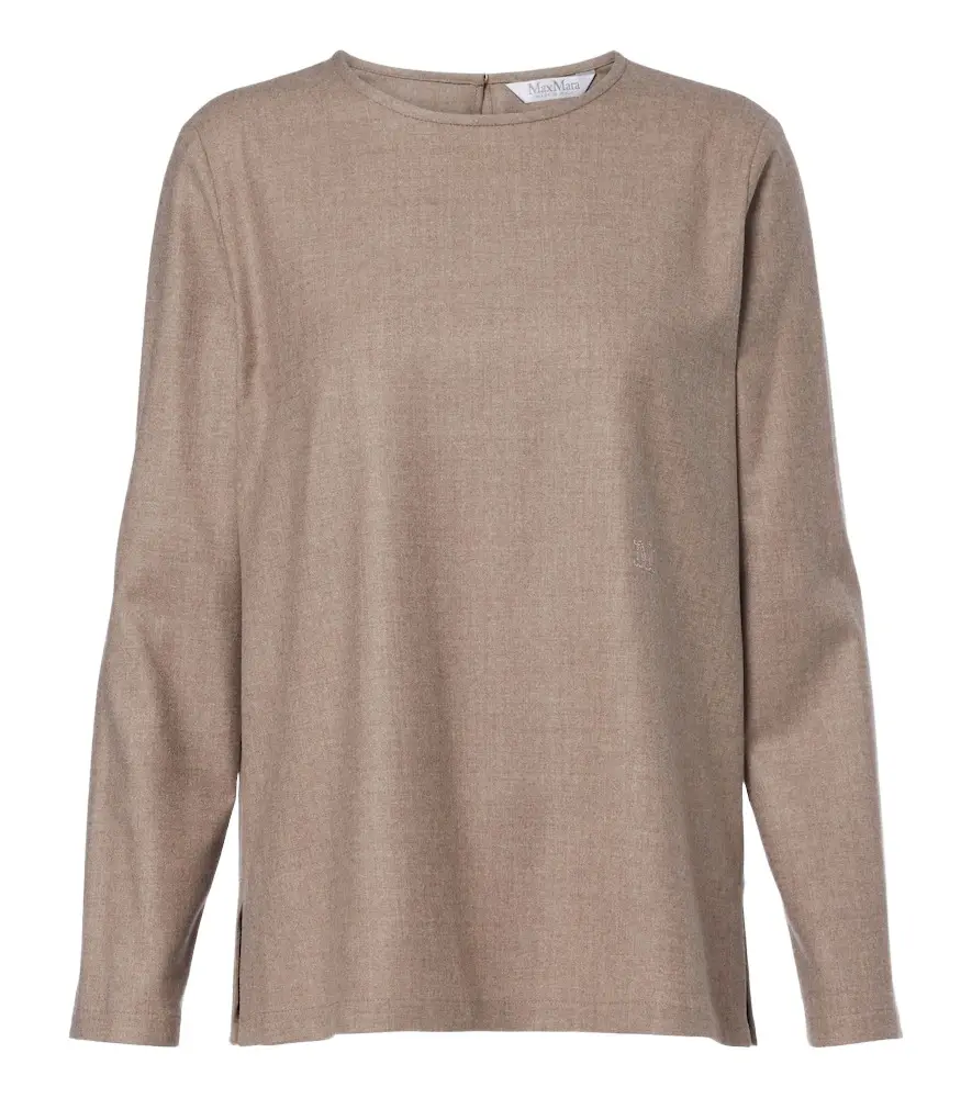 Cashmere-blend top Cashmere-blend top