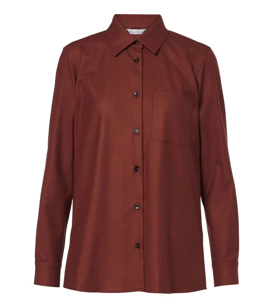 Cashmere-blend shirt Cashmere-blend shirt