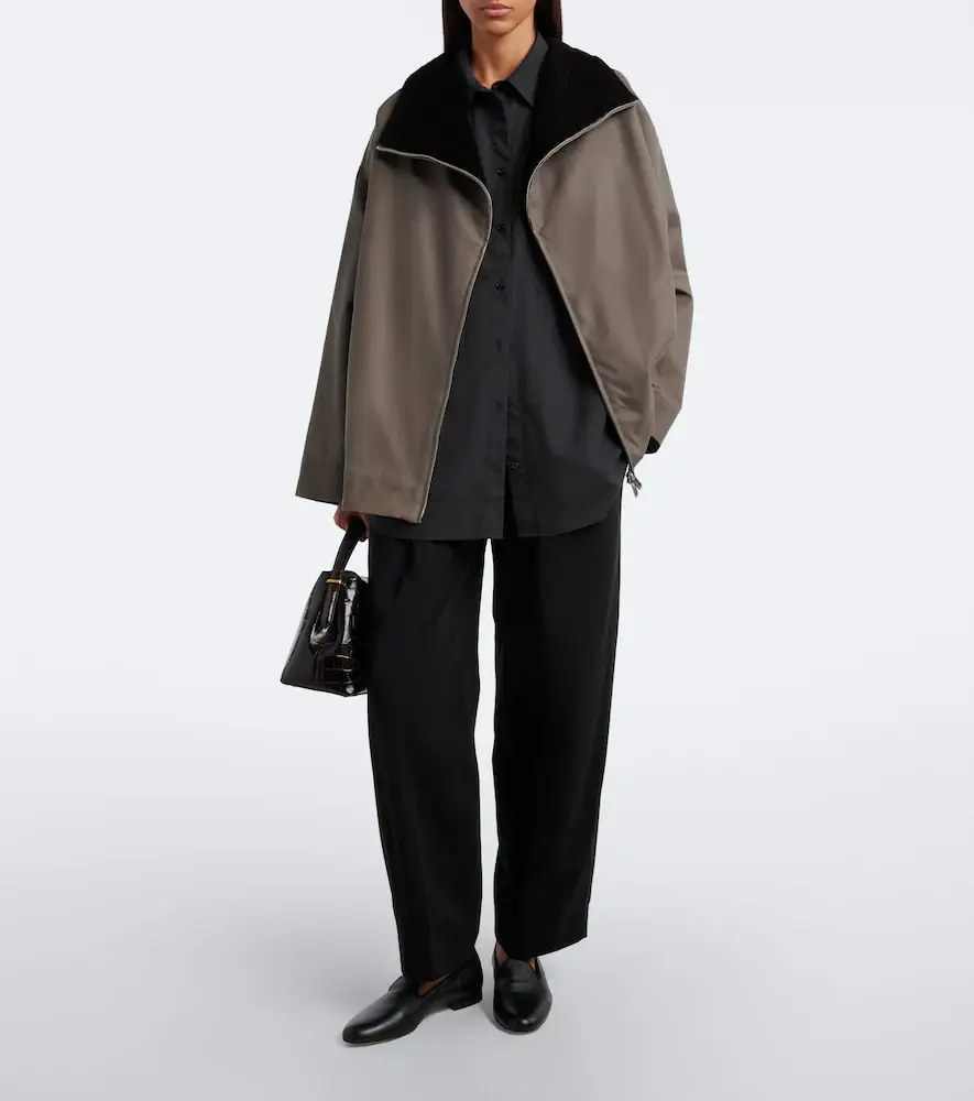 TOTEME Coated cotton jacket | Thumbnail 2