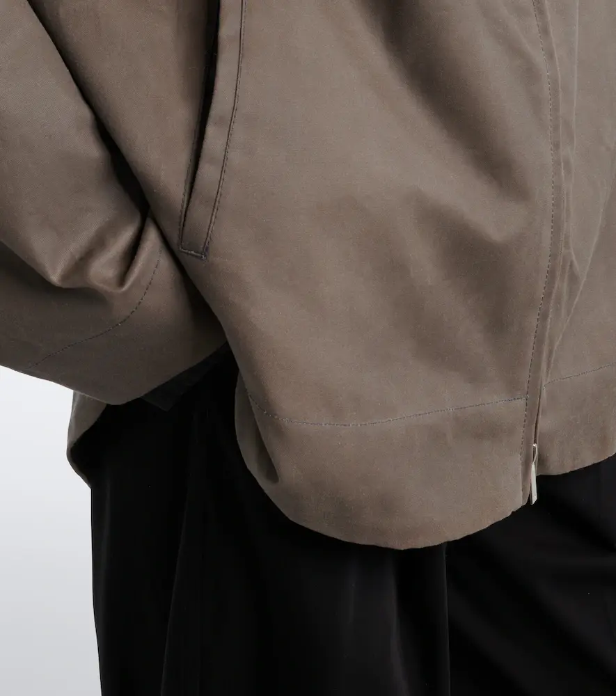 TOTEME Coated cotton jacket | Thumbnail 3