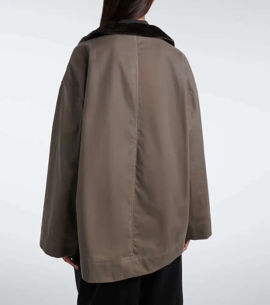 TOTEME Coated cotton jacket | Thumbnail 6