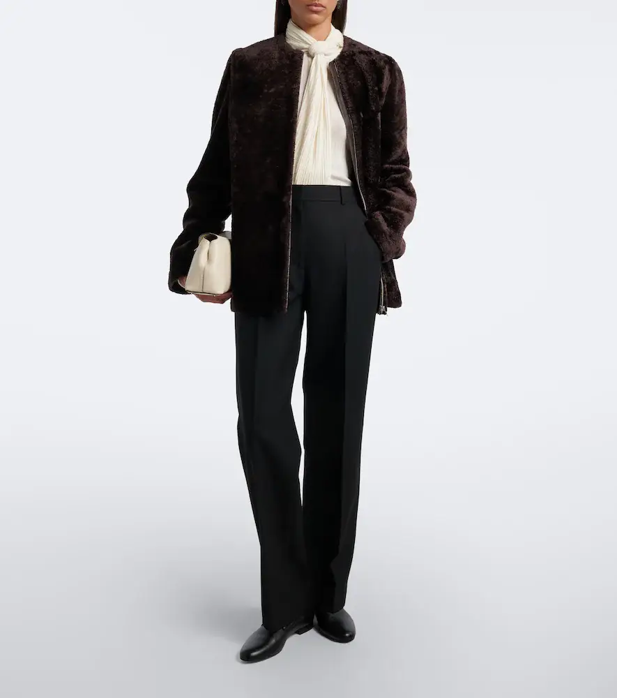 TOTEME Shearling jacket | Thumbnail 4 TOTEME Shearling jacket | Thumbnail 4