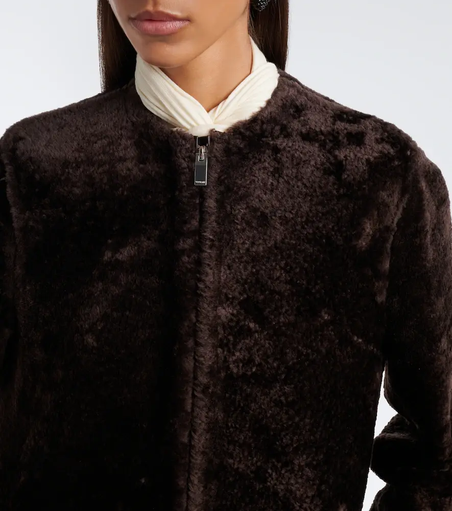 TOTEME Shearling jacket | Thumbnail 5 TOTEME Shearling jacket | Thumbnail 5