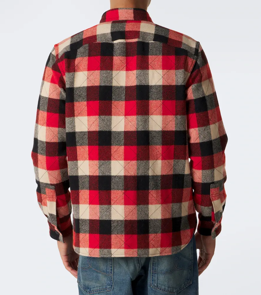RRL Padded plaid wool twill overshirt | Thumbnail 5 RRL Padded plaid wool twill overshirt | Thumbnail 5