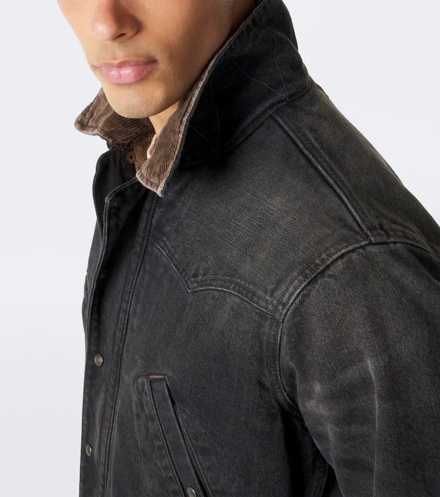 RRL Corduroy-trimmed denim jumpsuit | Thumbnail 7 RRL Corduroy-trimmed denim jumpsuit | Thumbnail 7