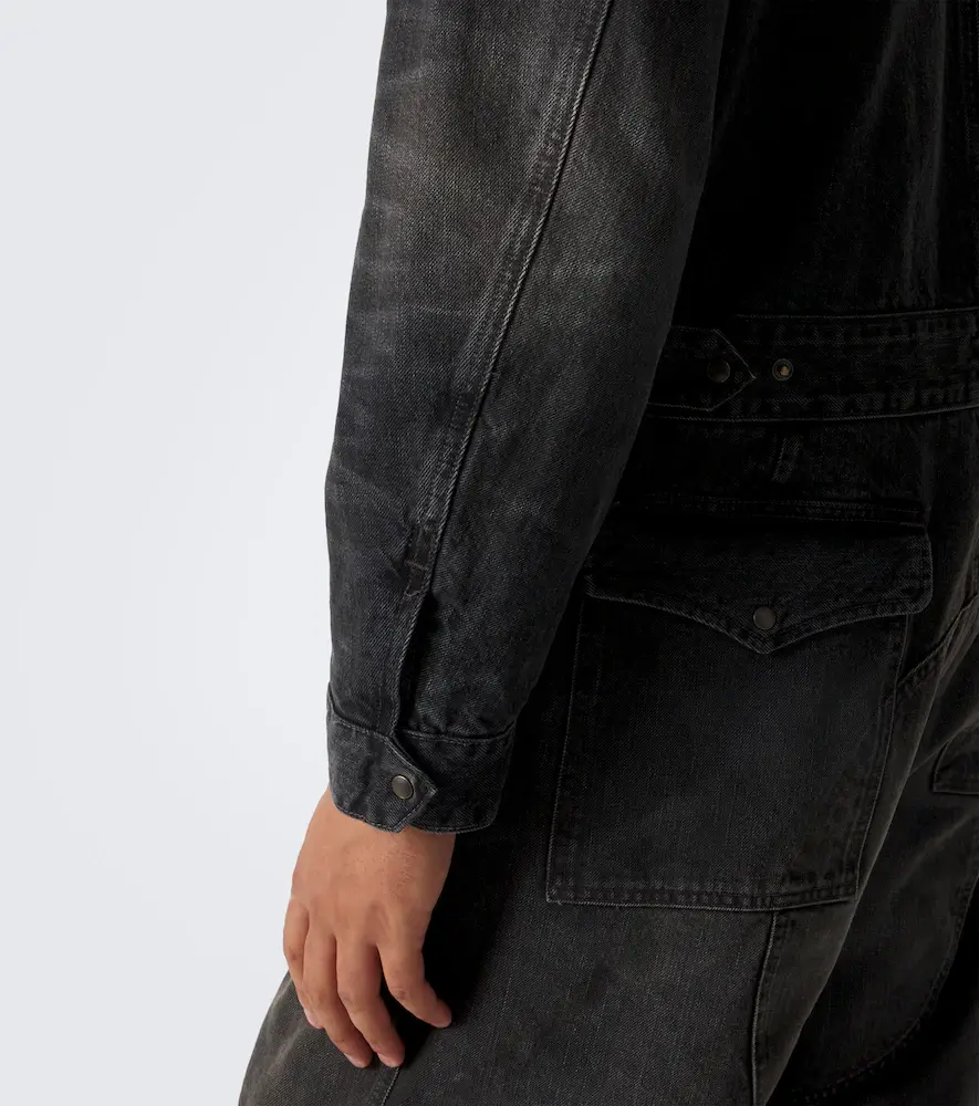 RRL Corduroy-trimmed denim jumpsuit | Thumbnail 8 RRL Corduroy-trimmed denim jumpsuit | Thumbnail 8