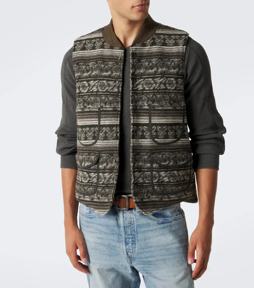 RRL Reversible jacquard vest | Thumbnail 2 RRL Reversible jacquard vest | Thumbnail 2