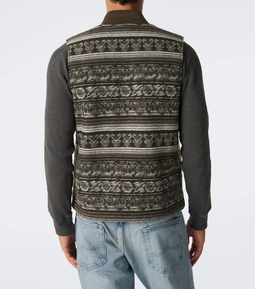 RRL Reversible jacquard vest | Thumbnail 3 RRL Reversible jacquard vest | Thumbnail 3