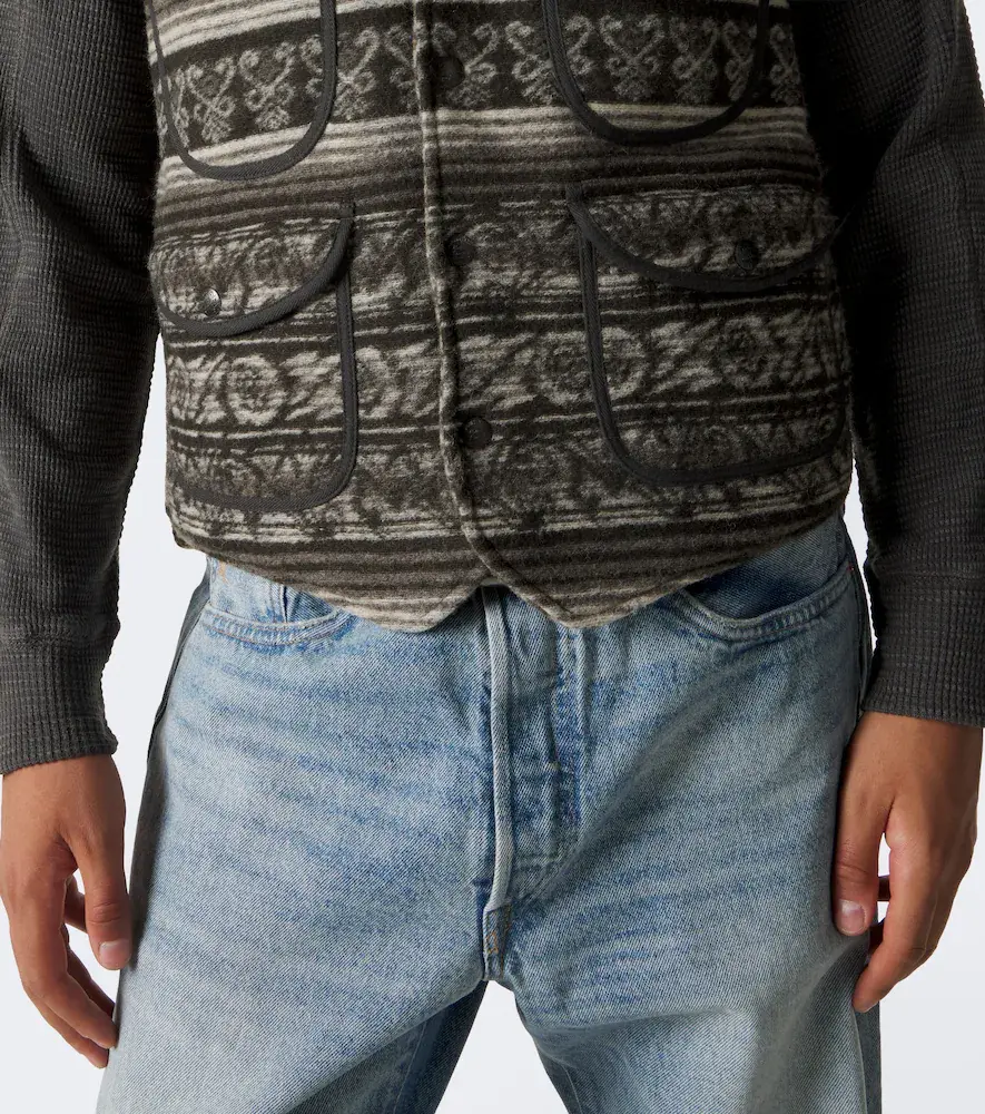 RRL Reversible jacquard vest | Thumbnail 7 RRL Reversible jacquard vest | Thumbnail 7