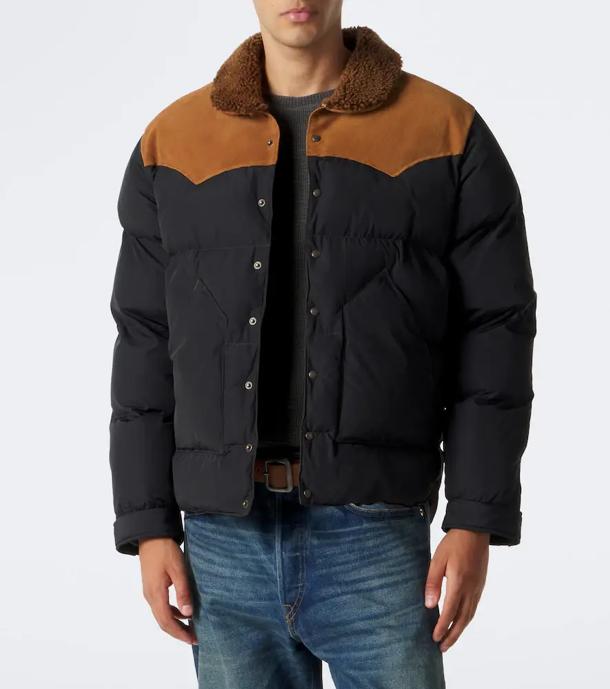 RRL Suede-trimmed puffer jacket | Thumbnail 7