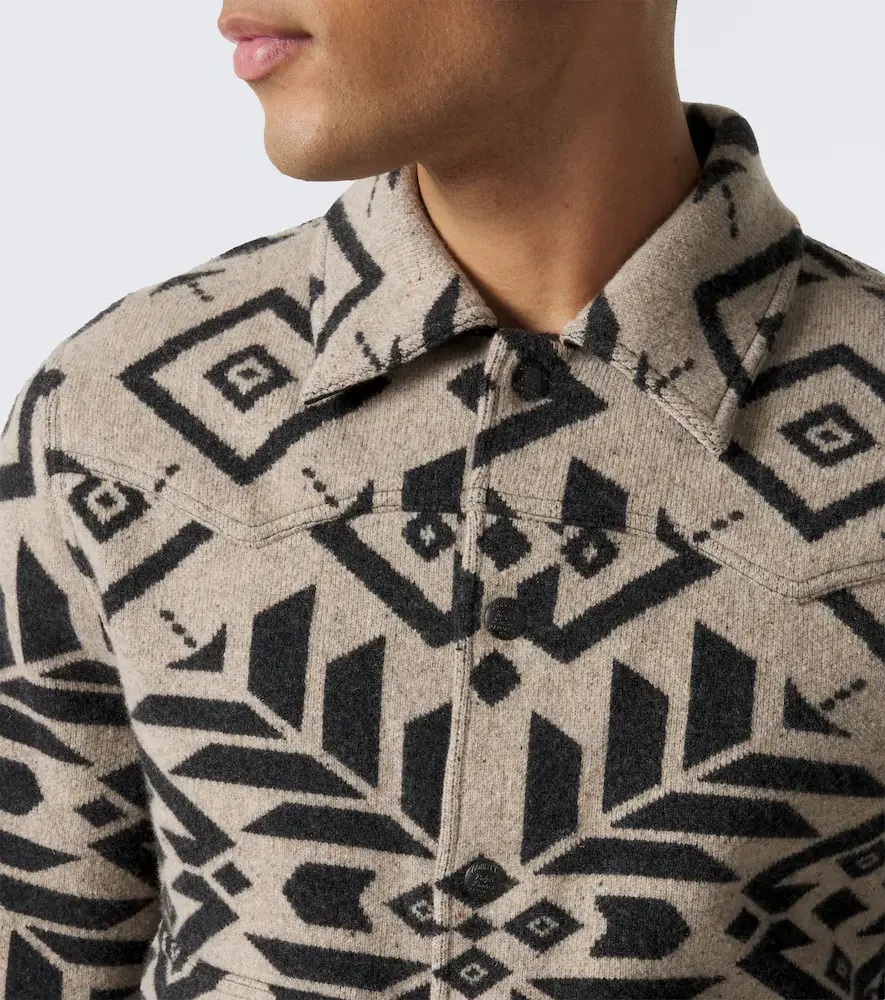 RRL Wool jacquard blouson jacket | Thumbnail 2 RRL Wool jacquard blouson jacket | Thumbnail 2