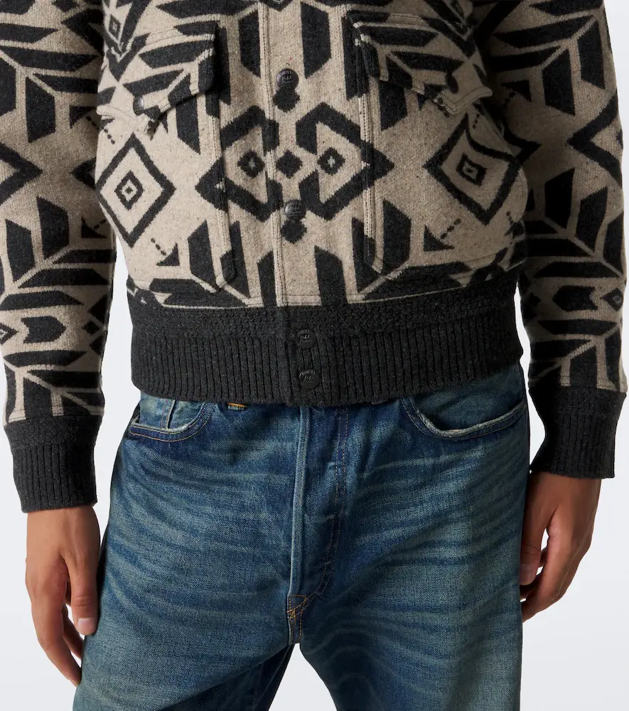RRL Wool jacquard blouson jacket | Thumbnail 7 RRL Wool jacquard blouson jacket | Thumbnail 7