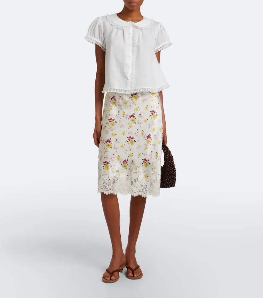 DÔEN Dôen Karina scalloped ramie blouse | Thumbnail 4 DÔEN Dôen Karina scalloped ramie blouse | Thumbnail 4