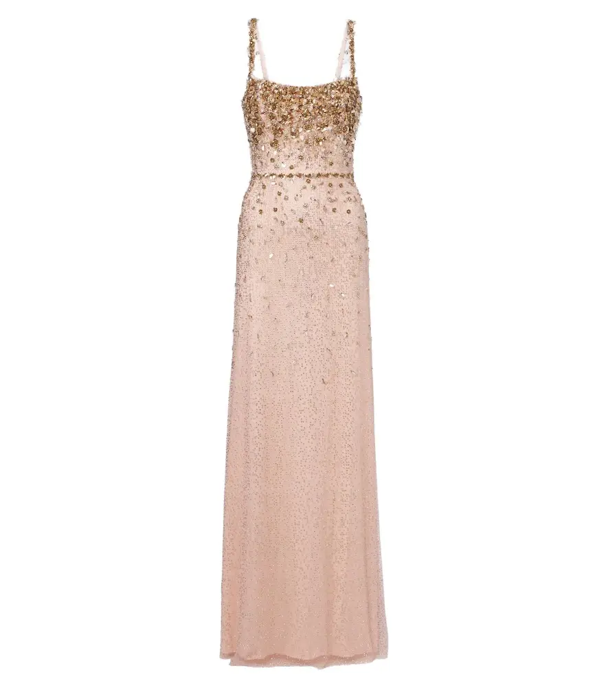 Solstice embellished gown