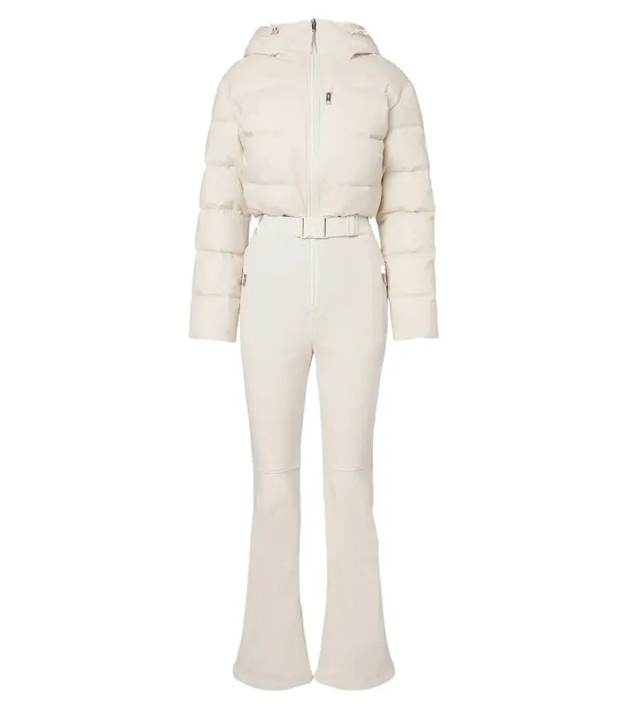 Yves Salomon Hooded down ski suit