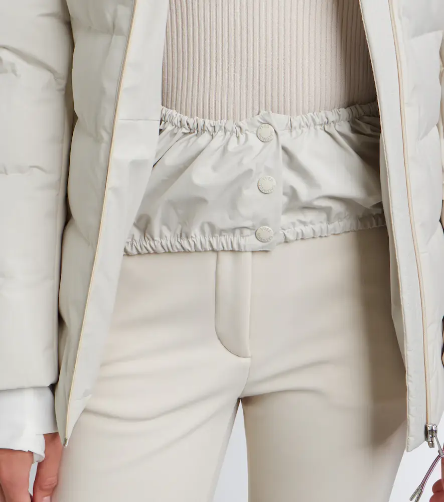 Yves Salomon Belted shearling-trimmed down ski jacket | Thumbnail 2 Yves Salomon Belted shearling-trimmed down ski jacket | Thumbnail 2