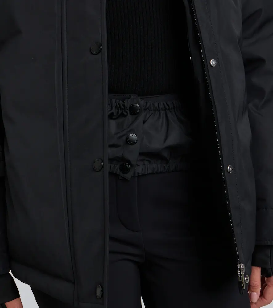 Yves Salomon Belted shearling-trimmed ski jacket | Thumbnail 2 Yves Salomon Belted shearling-trimmed ski jacket | Thumbnail 2