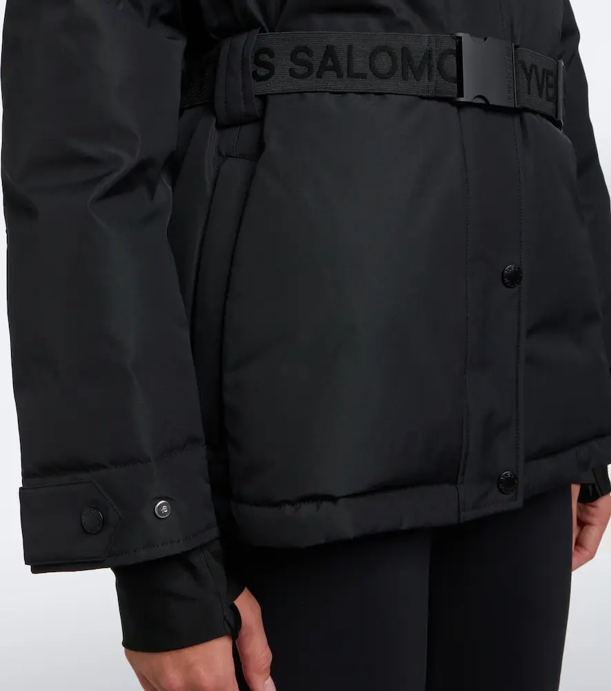 Yves Salomon Belted shearling-trimmed ski jacket | Thumbnail 3 Yves Salomon Belted shearling-trimmed ski jacket | Thumbnail 3