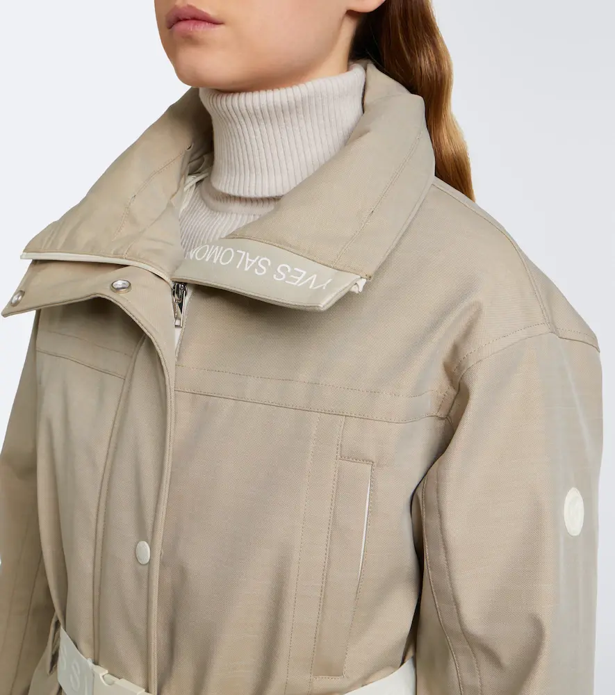Yves Salomon Belted shearling-trimmed ski jacket | Thumbnail 6 Yves Salomon Belted shearling-trimmed ski jacket | Thumbnail 6