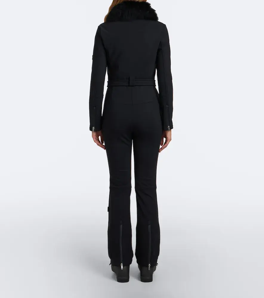 Yves Salomon Belted shearling-trimmed ski suit | Thumbnail 4 Yves Salomon Belted shearling-trimmed ski suit | Thumbnail 4