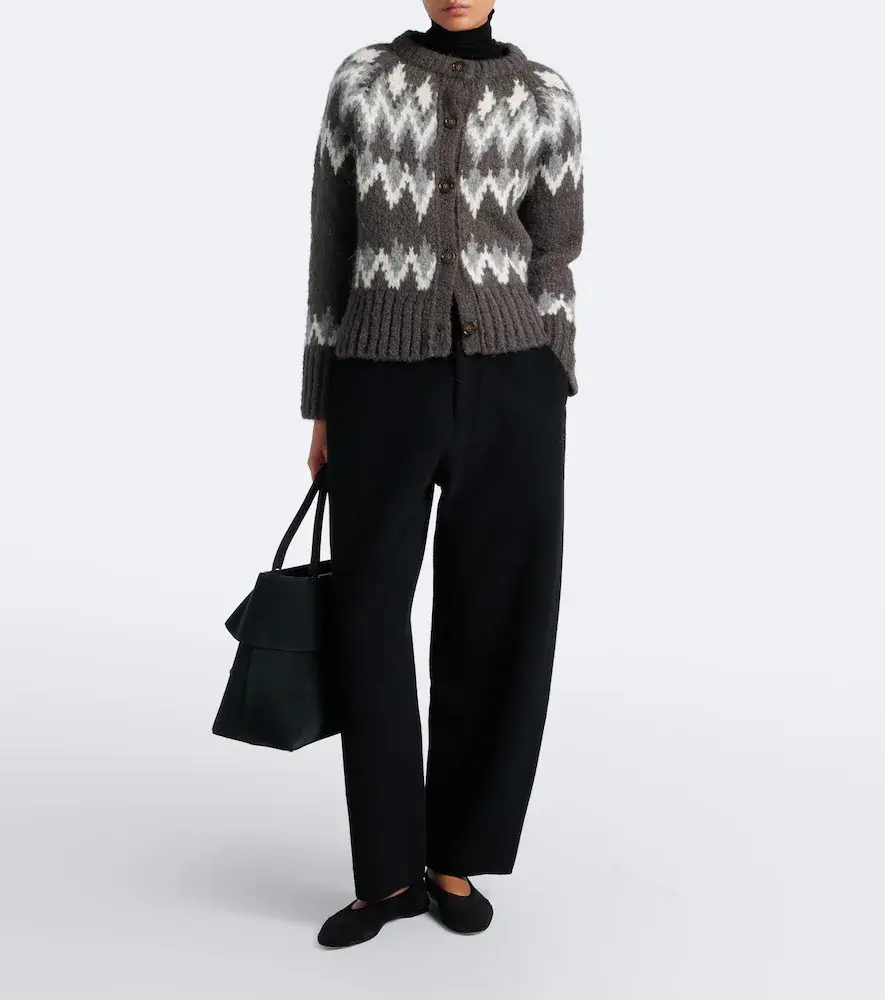 Veronica Beard Christina Fair Isle cardigan | Thumbnail 2 Veronica Beard Christina Fair Isle cardigan | Thumbnail 2
