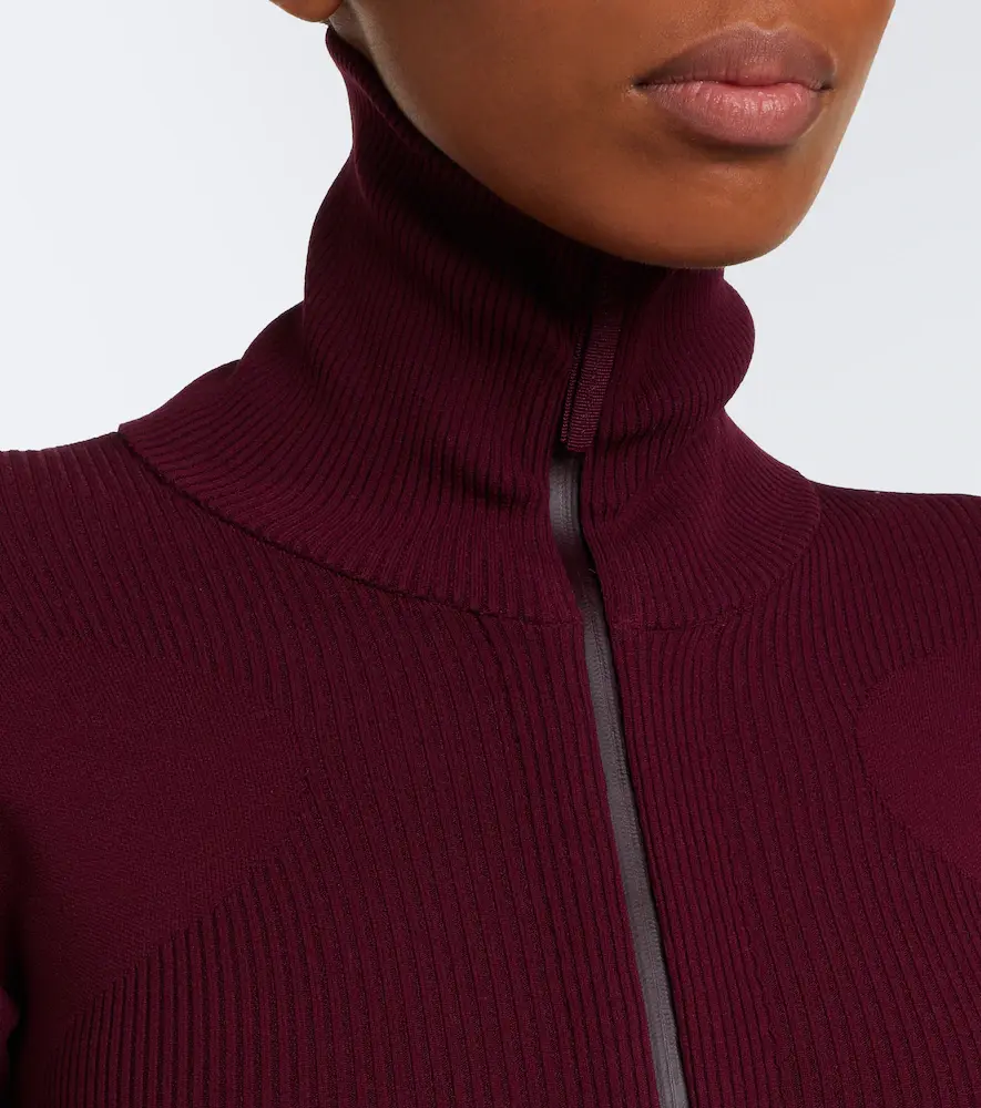 adidas by Stella McCartney Ribbed-knit catsuit | Thumbnail 2 adidas by Stella McCartney Ribbed-knit catsuit | Thumbnail 2