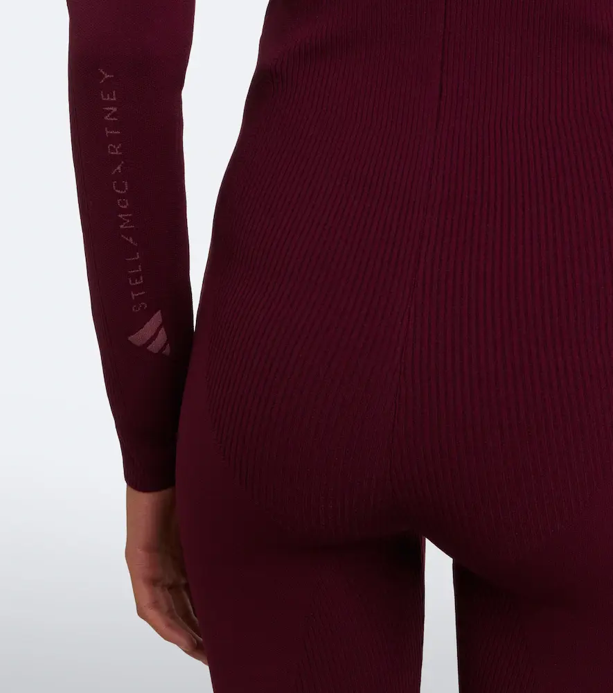 adidas by Stella McCartney Ribbed-knit catsuit | Thumbnail 3 adidas by Stella McCartney Ribbed-knit catsuit | Thumbnail 3