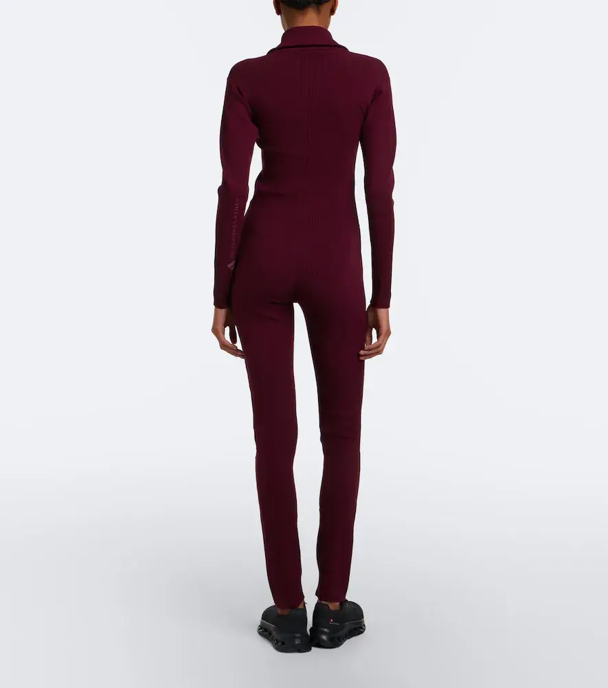 adidas by Stella McCartney Ribbed-knit catsuit | Thumbnail 5 adidas by Stella McCartney Ribbed-knit catsuit | Thumbnail 5
