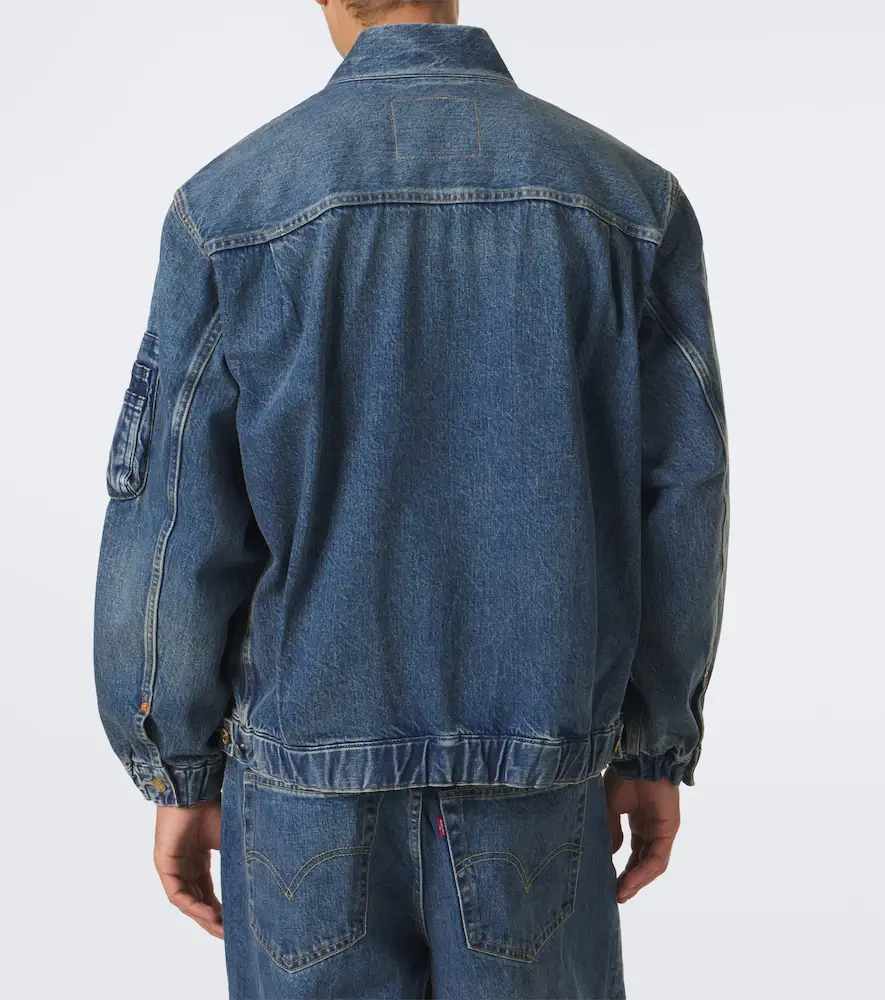 Sacai Denim bomber jacket | Thumbnail 3 Sacai Denim bomber jacket | Thumbnail 3