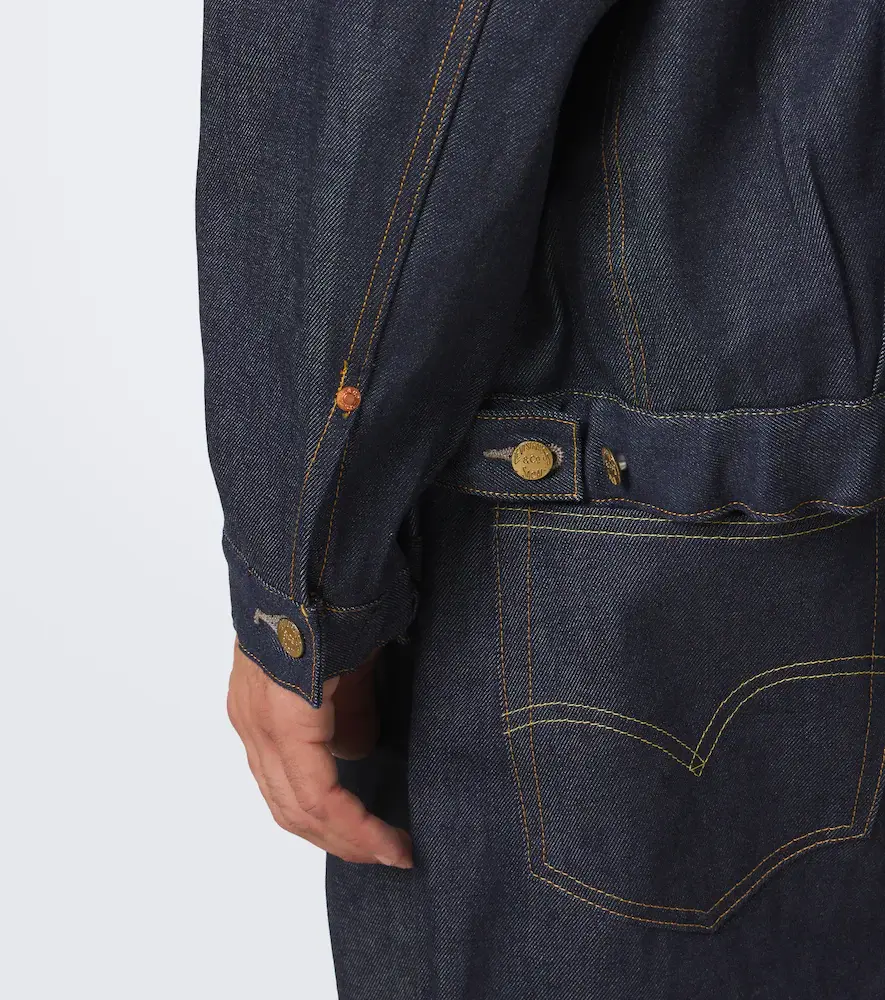 Sacai Denim bomber jacket | Thumbnail 3 Sacai Denim bomber jacket | Thumbnail 3