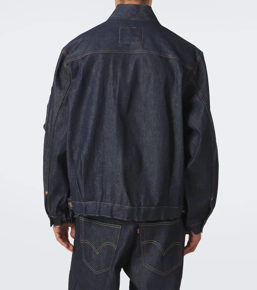 Sacai Denim bomber jacket | Thumbnail 4 Sacai Denim bomber jacket | Thumbnail 4