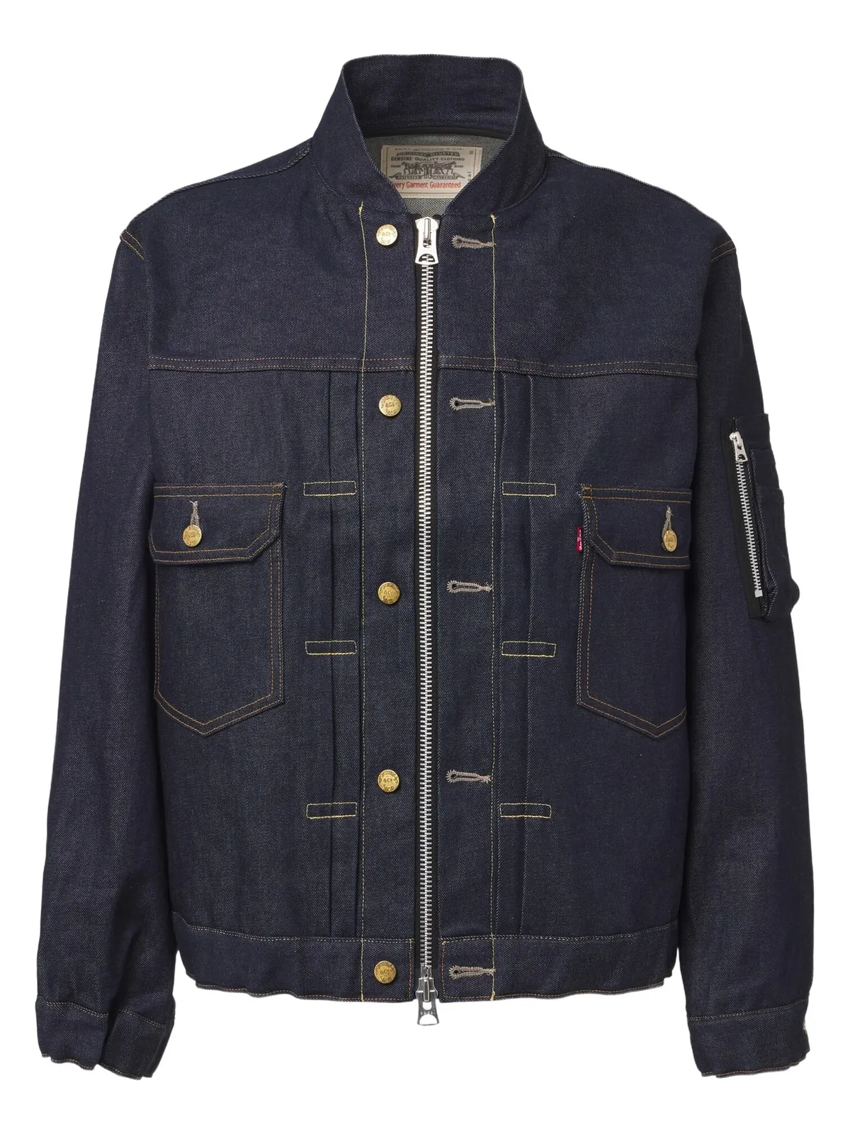 Sacai Denim bomber jacket