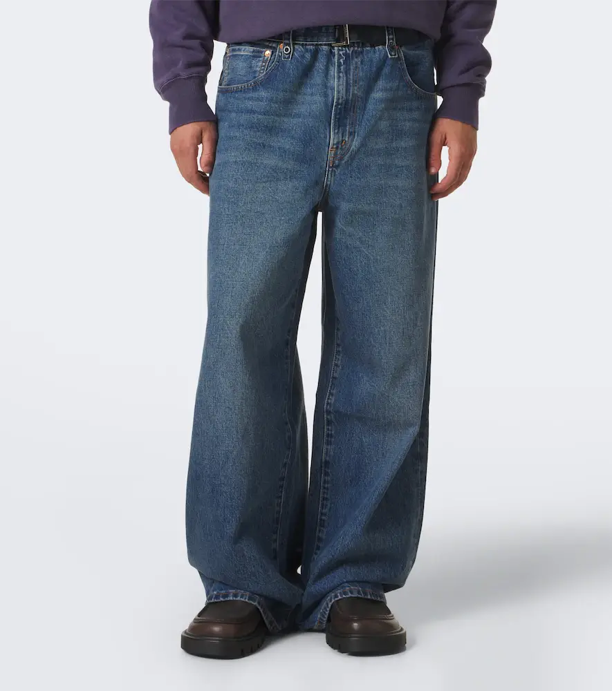 Sacai Belted wide-leg jeans | Thumbnail 7 Sacai Belted wide-leg jeans | Thumbnail 7
