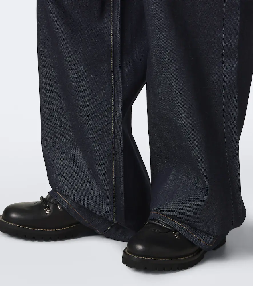 Sacai Belted wide-leg jeans | Thumbnail 2 Sacai Belted wide-leg jeans | Thumbnail 2