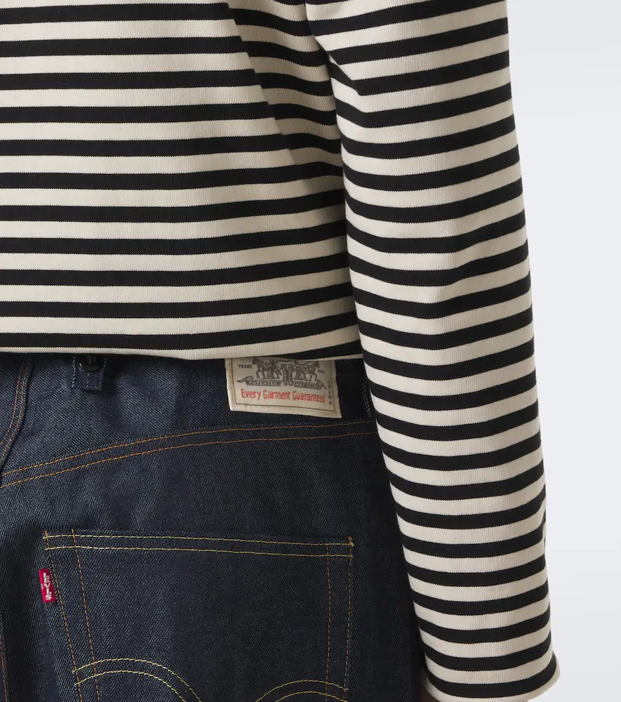 Sacai Belted wide-leg jeans | Thumbnail 3 Sacai Belted wide-leg jeans | Thumbnail 3