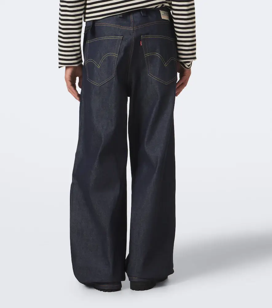 Sacai Belted wide-leg jeans | Thumbnail 5 Sacai Belted wide-leg jeans | Thumbnail 5