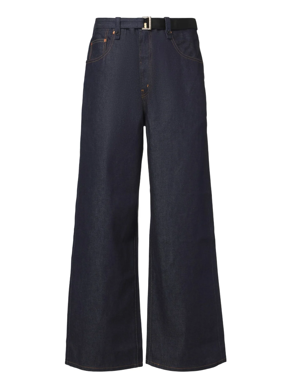 Sacai x Levi's belted wide-leg jeans