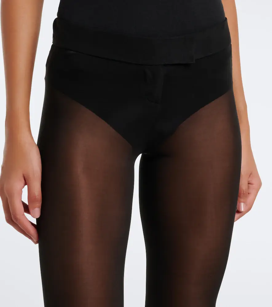 Magda Butrym Sheer capri pants and briefs set | Thumbnail 4 Magda Butrym Sheer capri pants and briefs set | Thumbnail 4