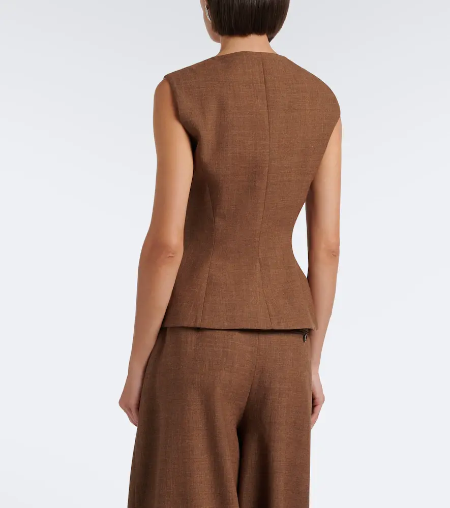 Magda Butrym Virgin wool vest | Thumbnail 4 Magda Butrym Virgin wool vest | Thumbnail 4