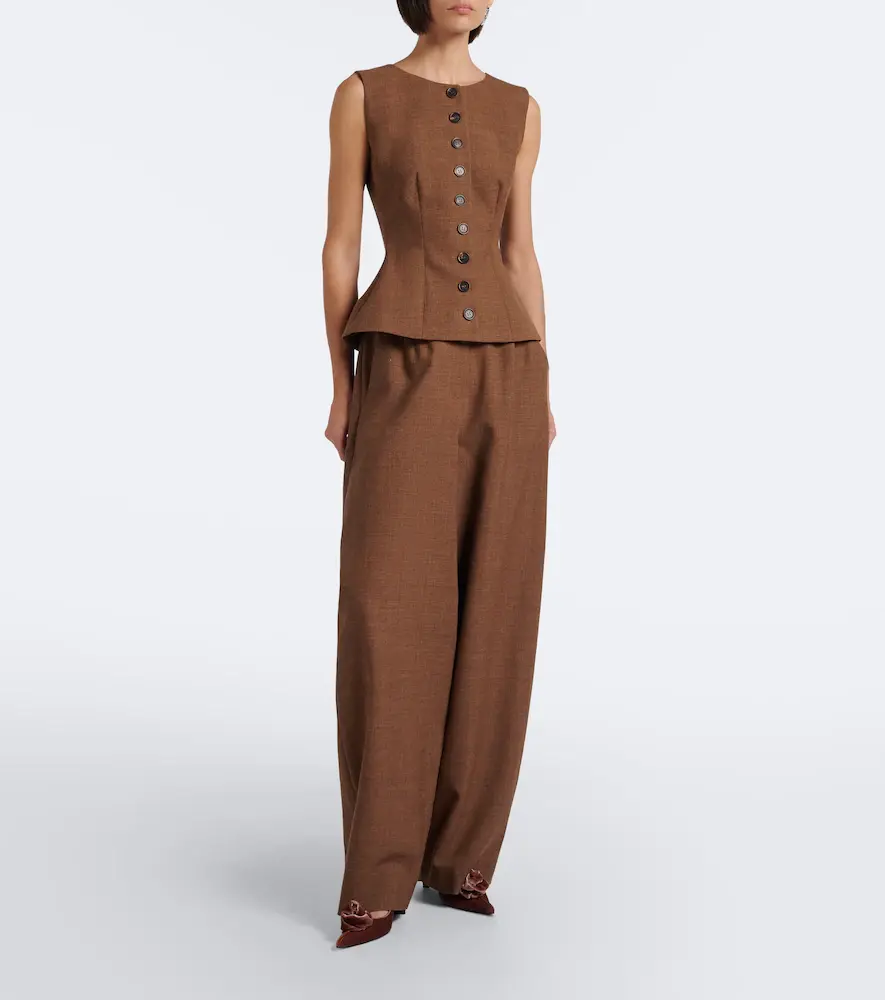 Magda Butrym Virgin wool vest | Thumbnail 5 Magda Butrym Virgin wool vest | Thumbnail 5
