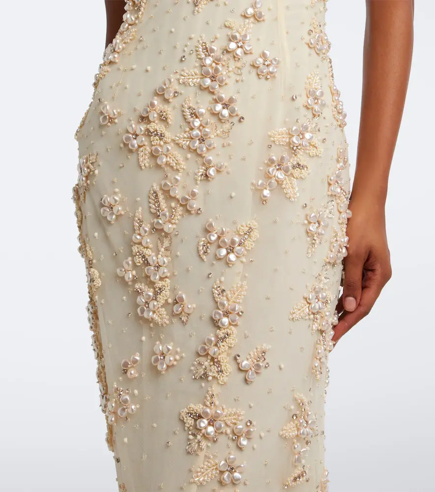 Georges Hobeika Embellished tulle bustier gown | Thumbnail 4 Georges Hobeika Embellished tulle bustier gown | Thumbnail 4