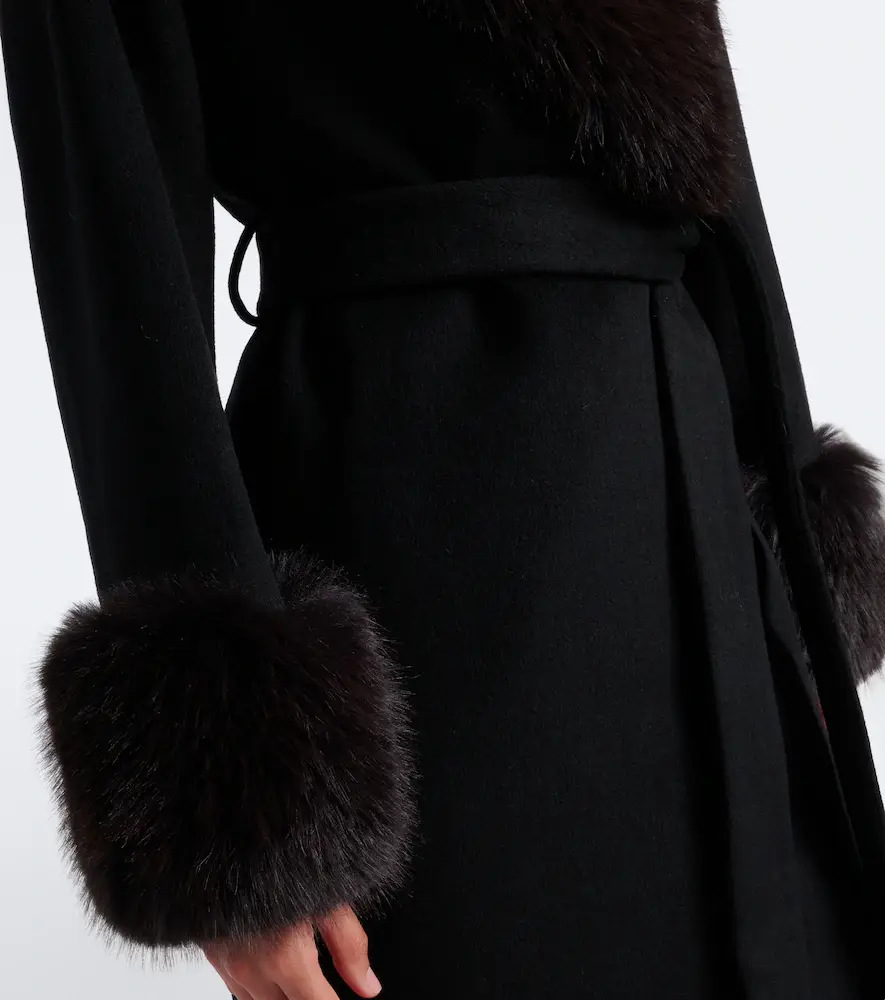 Simkhai Kinsley wool-blend wrap coat | Thumbnail 2