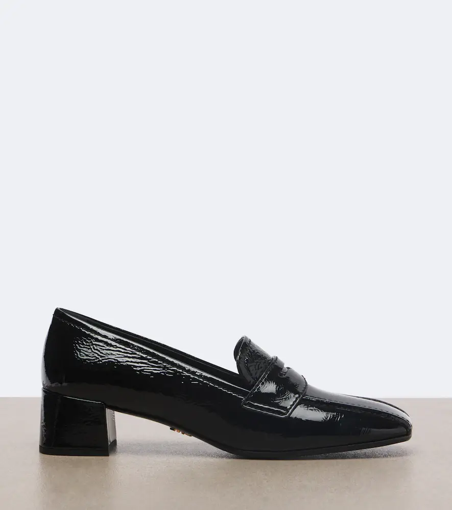Prada Patent leather loafer pumps | Thumbnail 4