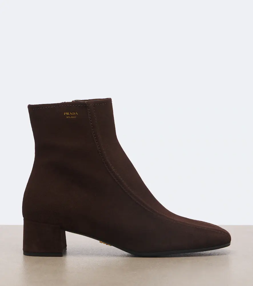 Prada Suede ankle boots | Thumbnail 2 Prada Suede ankle boots | Thumbnail 2