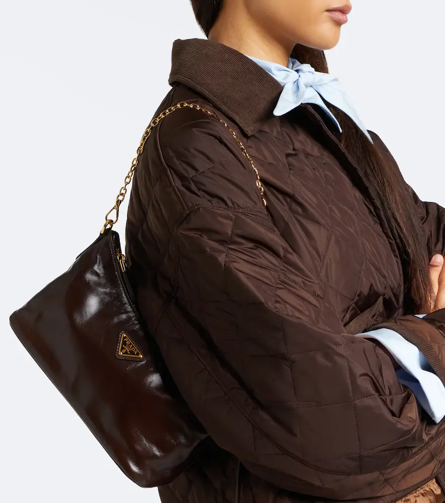 Prada Mini leather shoulder bag | Thumbnail 7 Prada Mini leather shoulder bag | Thumbnail 7